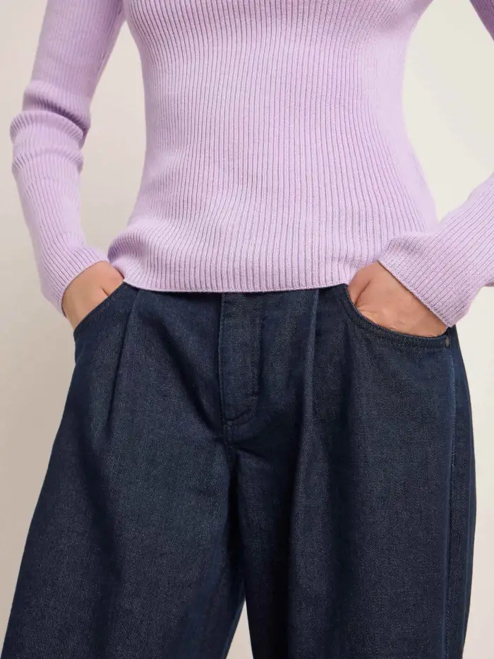 Lanius Stehkragenpullover (GOTS) Kostenlose Rückgabe