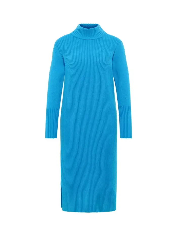Lanius Rippen-Strickkleid Sonderangebot der Fabrik