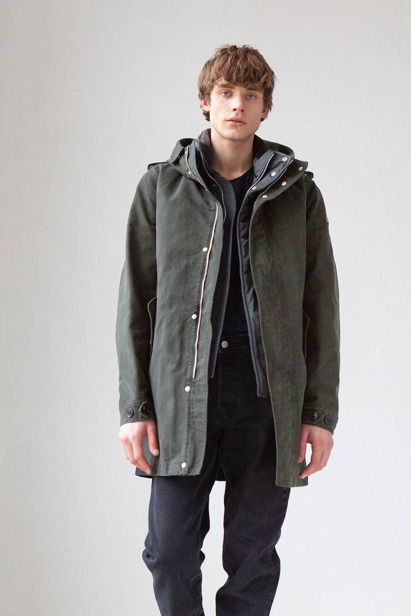 Lempelius BAUMWOLLPARKA TIO MIT DAUNENWESTE SKU: 6000616-63286M Fabrikverkauf