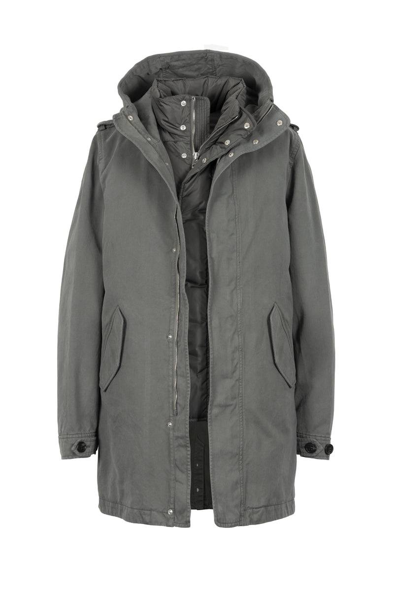 Lempelius BAUMWOLLPARKA TIO MIT DAUNENWESTE SKU: 6000616-63268M Exklusive Angebote