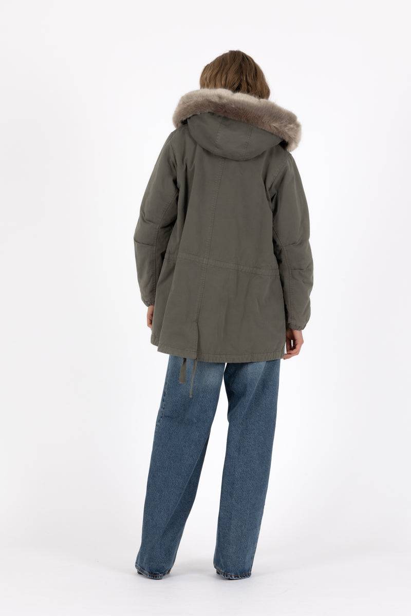 Lempelius Kurze Baumwollparka BYA SKU: 6000234F68S Kostenloser Versand international