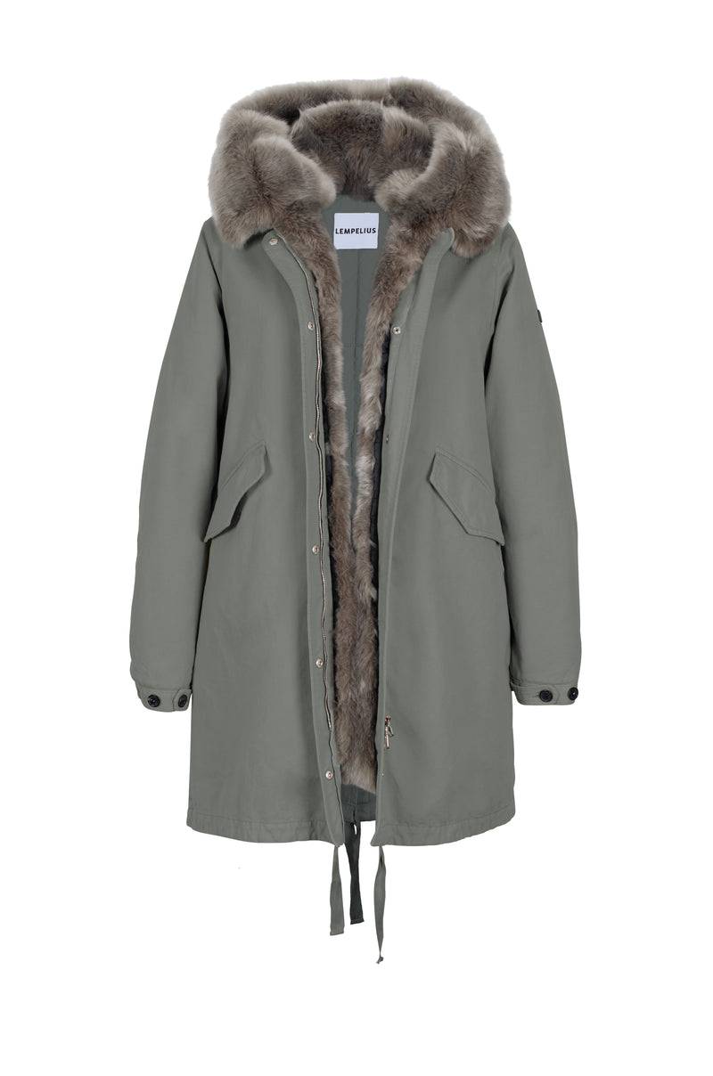 Lempelius BAUMWOLLPARKA VAL SKU: 6000267F68M Begrenzt auf 3 Tage