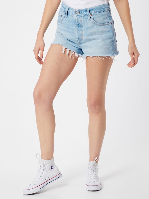 LEVI'S ® Regular Jeans '501® Original Shorts' in Blue Denim Osterangebot