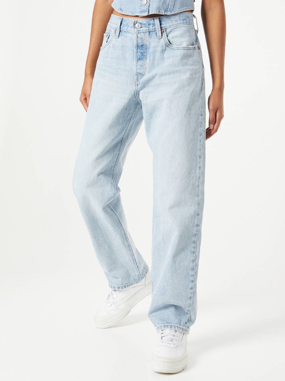 LEVI'S ® Regular Jeans '501® 90's Jeans' in Light Blue VIP-Rabatte