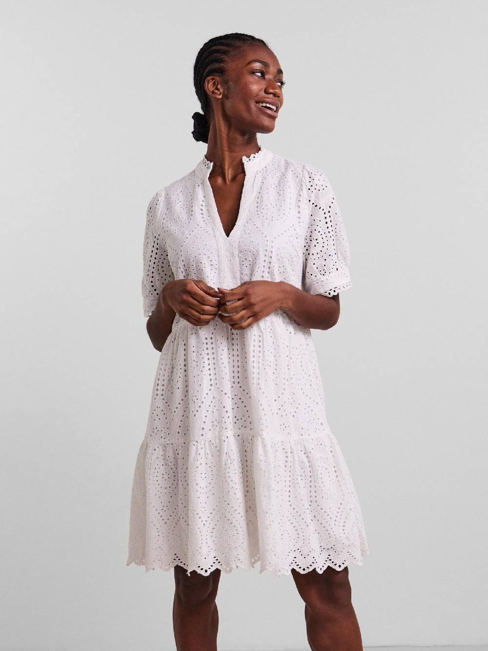Y.A.S Dress 'Holi' in White Bis zu 65% Rabatt