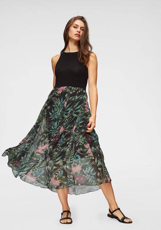 VIVANCE Summer Dress in Black Bis zu 55% Rabatt