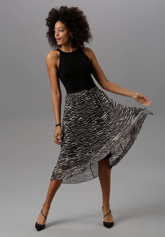 Aniston SELECTED Cocktail Dress in Black Discount Store für neue Produkte