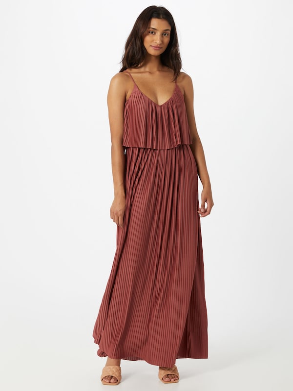 ABOUT YOU Dress 'Nadia' in Auburn Fabrikladen