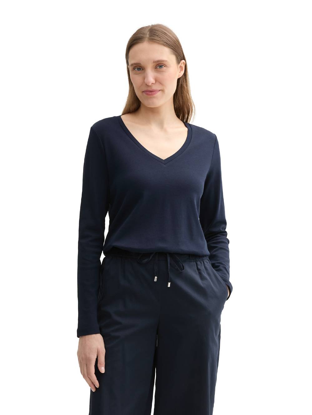 TOM TAILOR Shirt in Marine Blue im Angebot