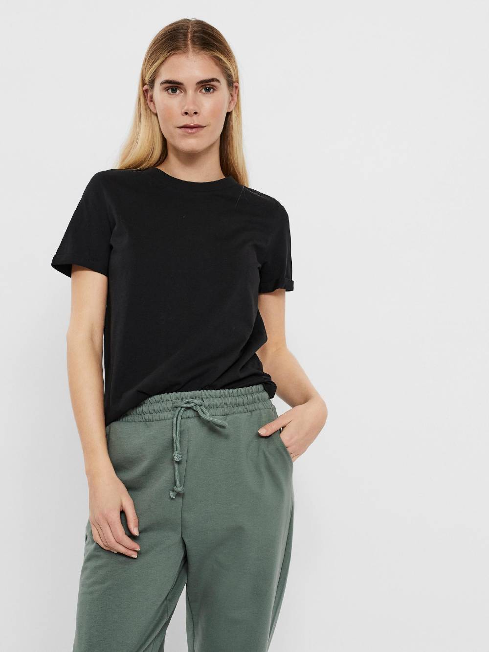 VERO MODA Shirt 'VMPAULA' in Black Blitzverkäufe
