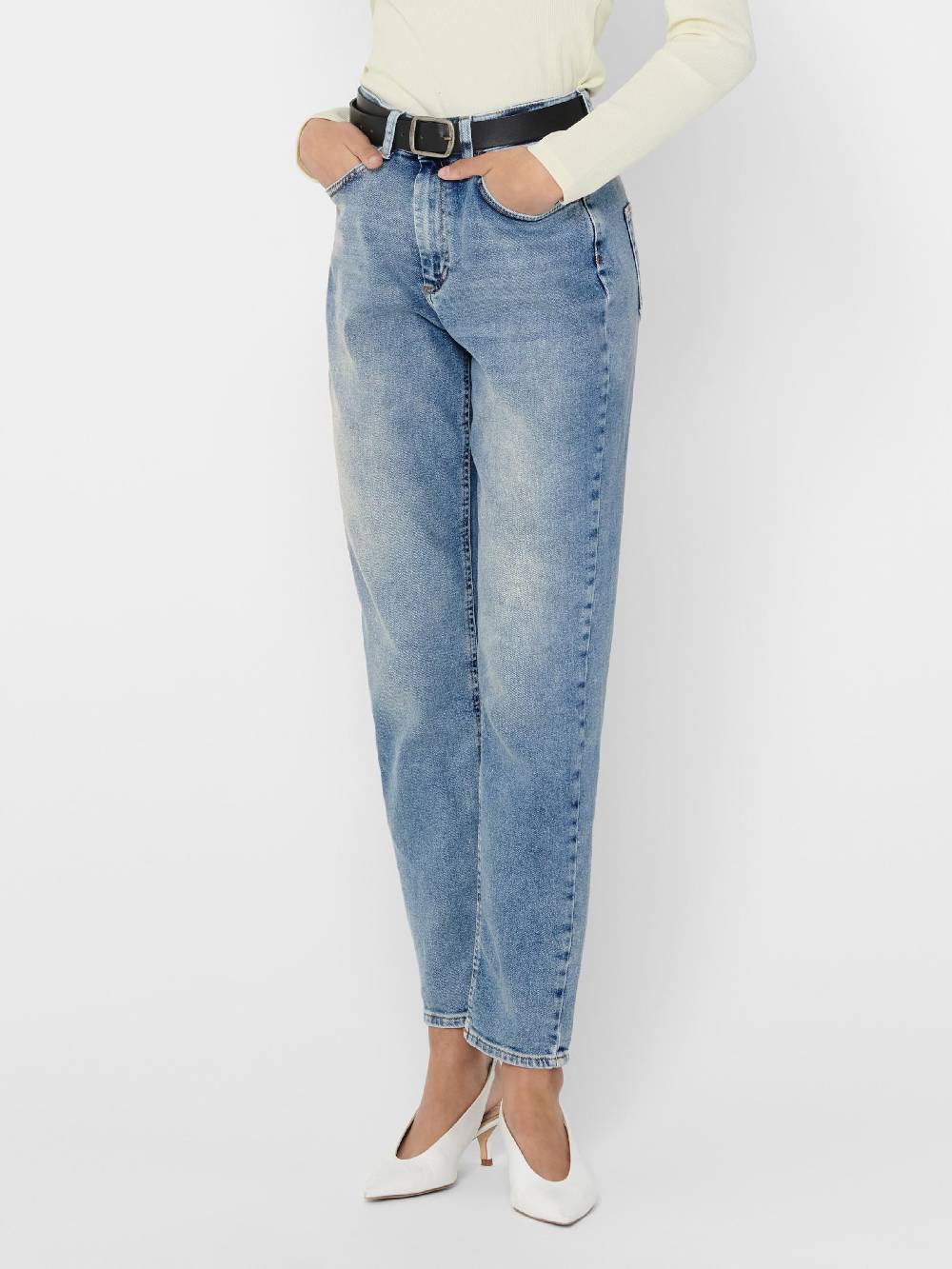 ONLY Regular Jeans 'VENEDA' in Blue, Blue Denim Preisnachlass