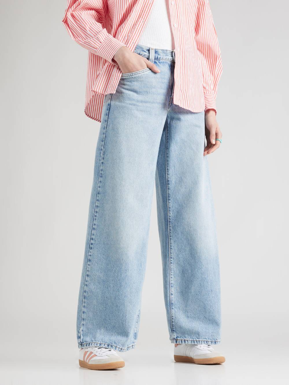 LEVI'S ® Wide leg Jeans '94 Baggy Wide Leg Jeans' in Light Blue Vatertagsangebot