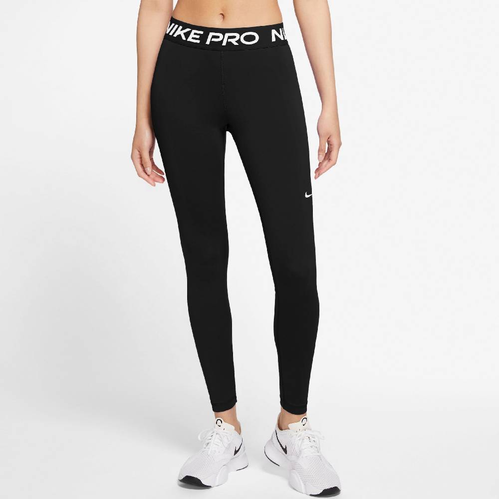 NIKE Skinny Workout Pants 'Pro' in Black Sonderangebote