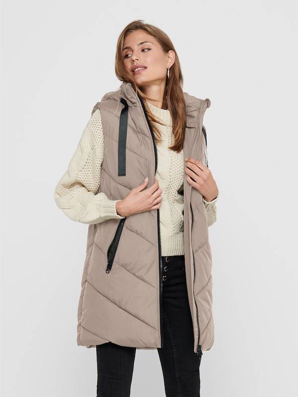 JDY Vest 'JDYSKYLAR' in Taupe Discount Store für neue Produkte