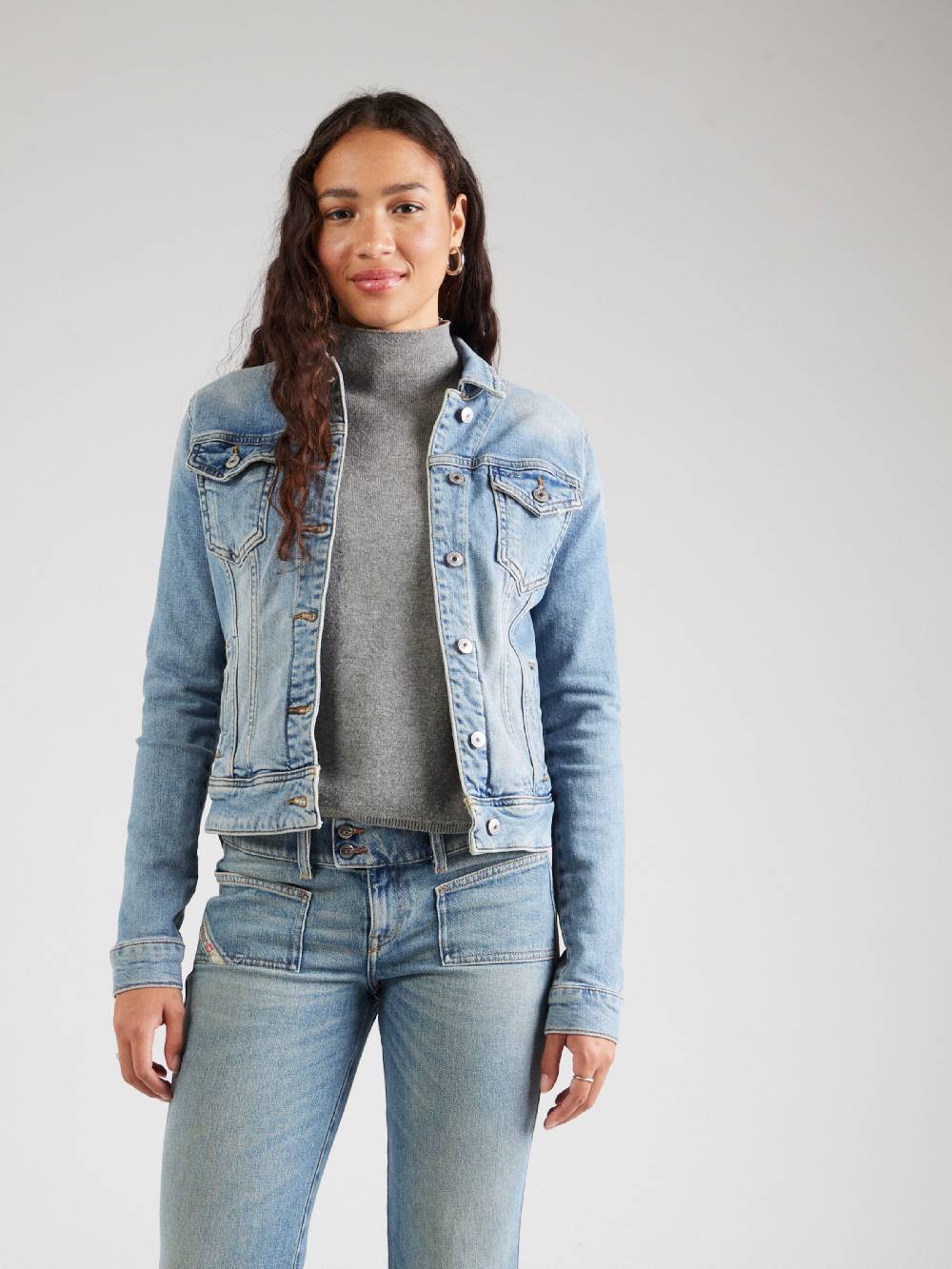 LTB Between-Season Jacket 'Dean ' in Blue Denim Fabrikladen