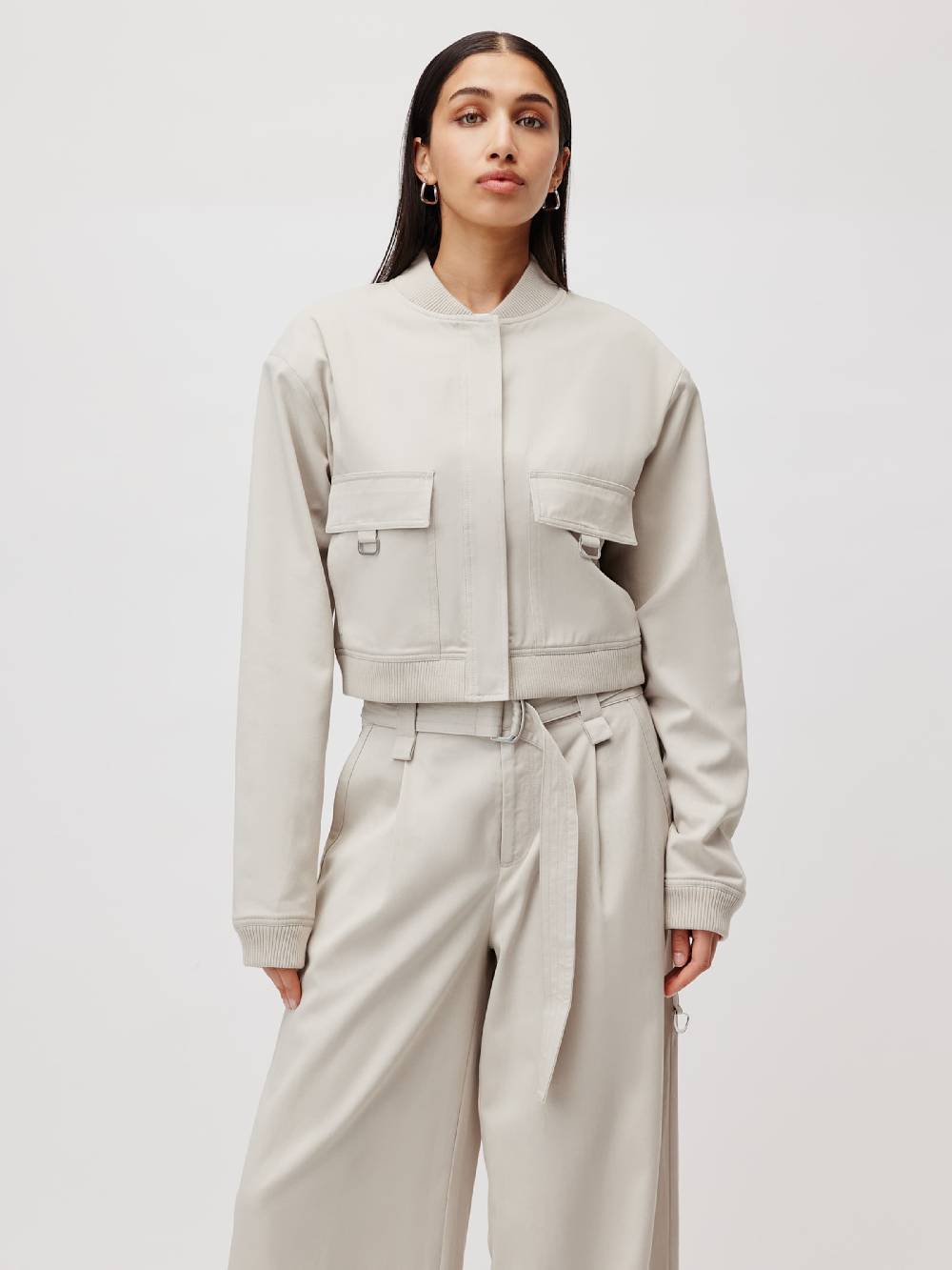 LeGer by Lena Gercke Between-Season Jacket 'Guya' in Beige Begrenzt auf 3 Tage