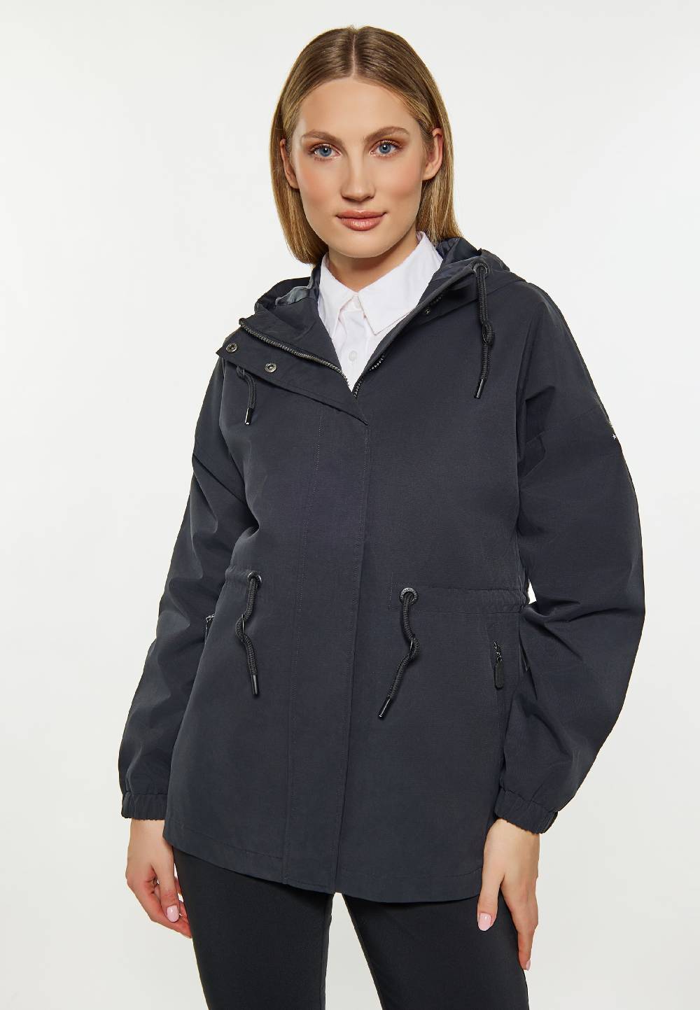 DreiMaster Klassik Between-Season Jacket in Black Rabatte dieses Monats