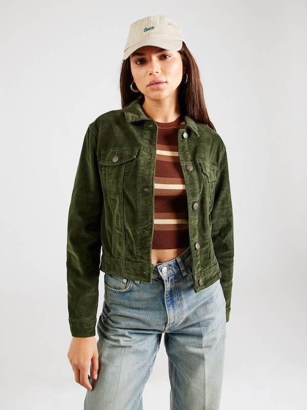Noisy may Between-Season Jacket 'NMDEBRA' in Dark Green Outlet