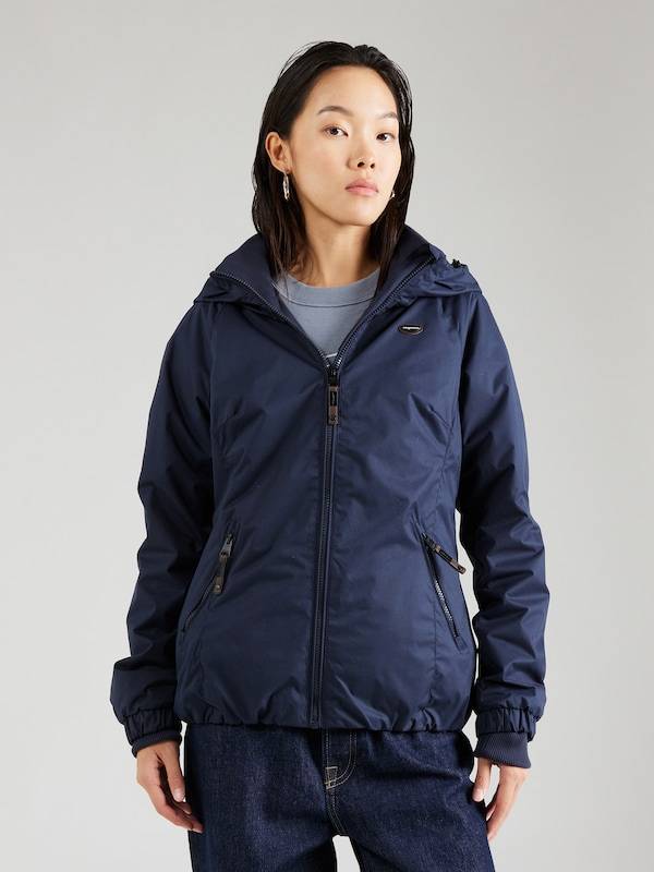 Ragwear Between-Season Jacket 'Dizzie' in Navy Schlussverkauf