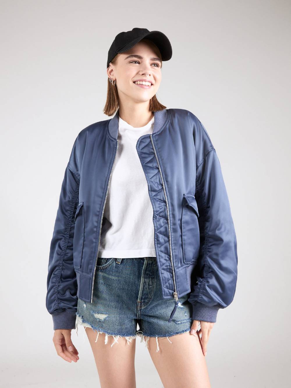 LEVI'S ® Between-Season Jacket 'Andy Techy' in Opal Fabrikverkauf