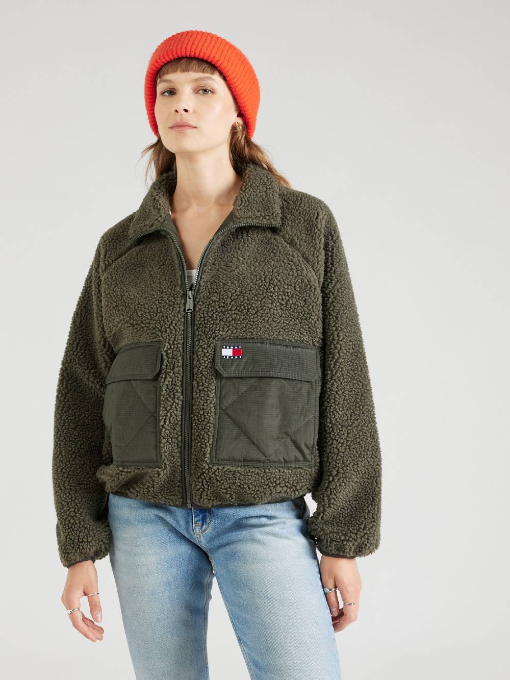 Tommy Jeans Between-Season Jacket in Dark Green Blitzverkäufe