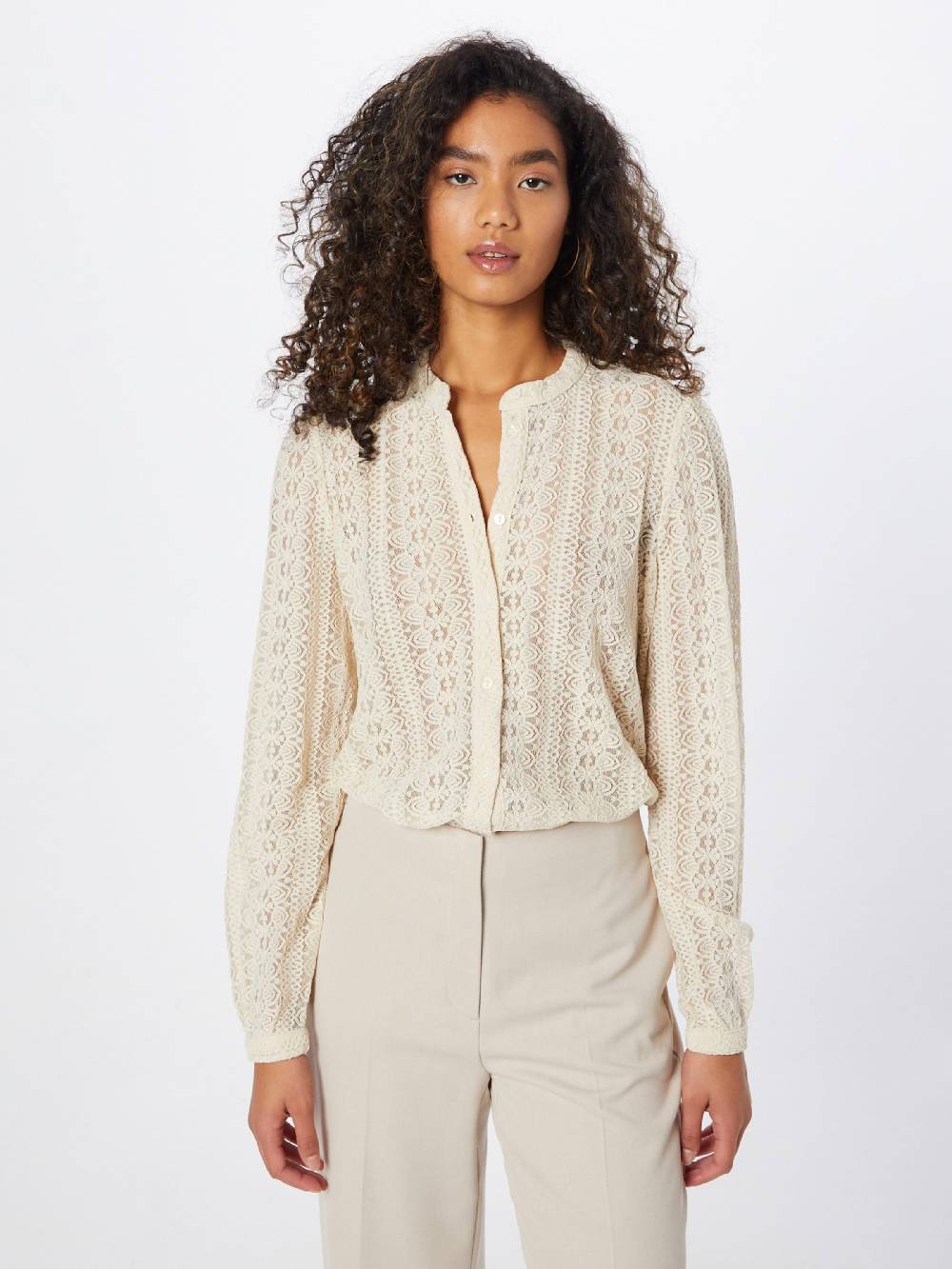 VILA Blouse 'VIChikka' in Cream Weihnachtsangebot