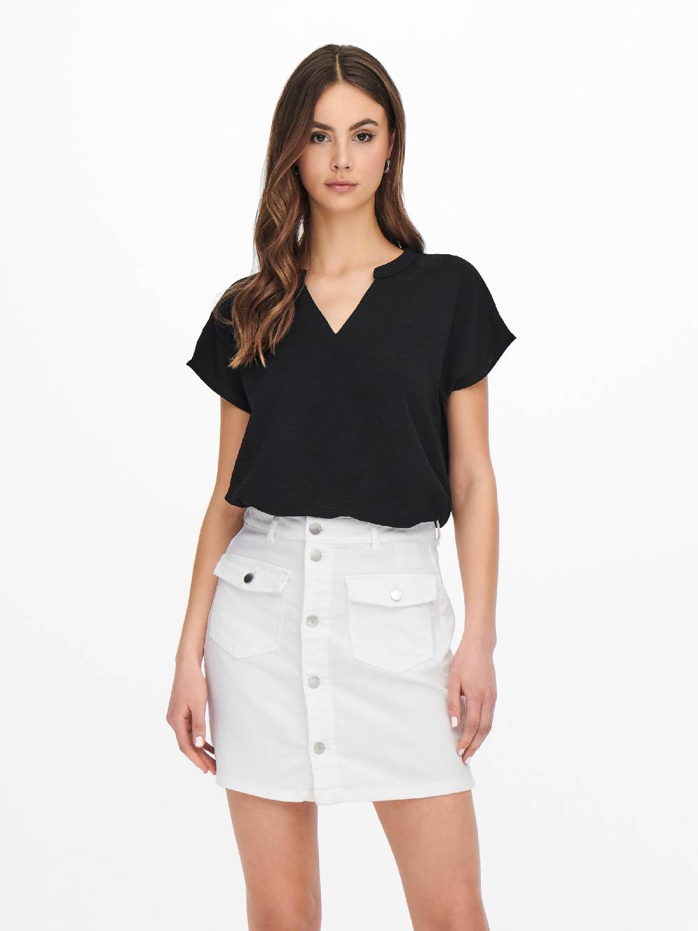 JDY Blouse in Black Neueste Mode