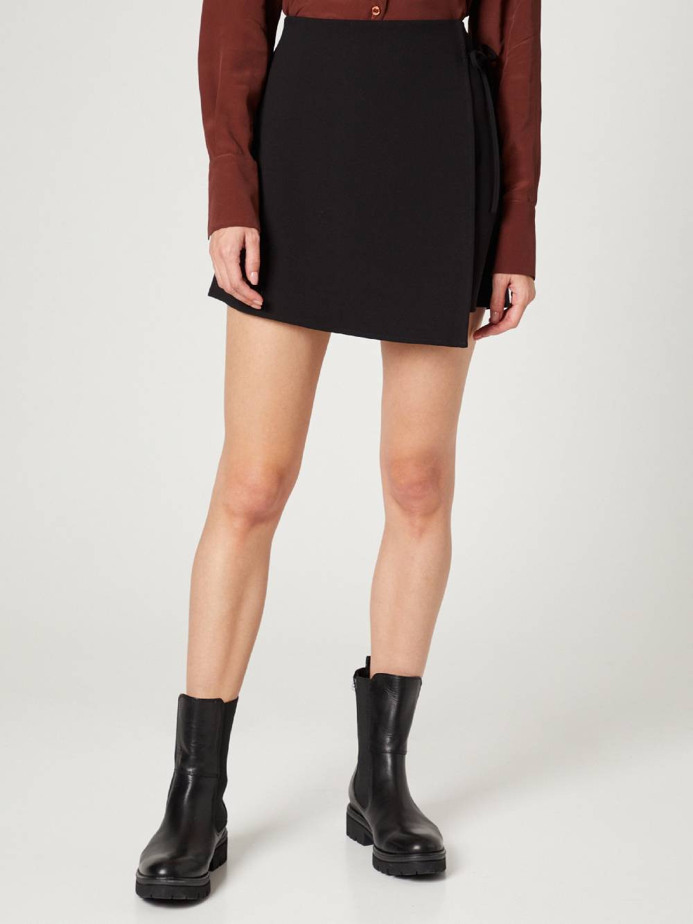 Guido Maria Kretschmer Women Skirt 'Jannia' in Black Riesige Ersparnisse