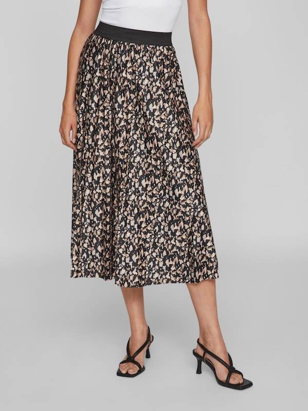VILA Skirt 'NITBAN' in Black Nur für heute
