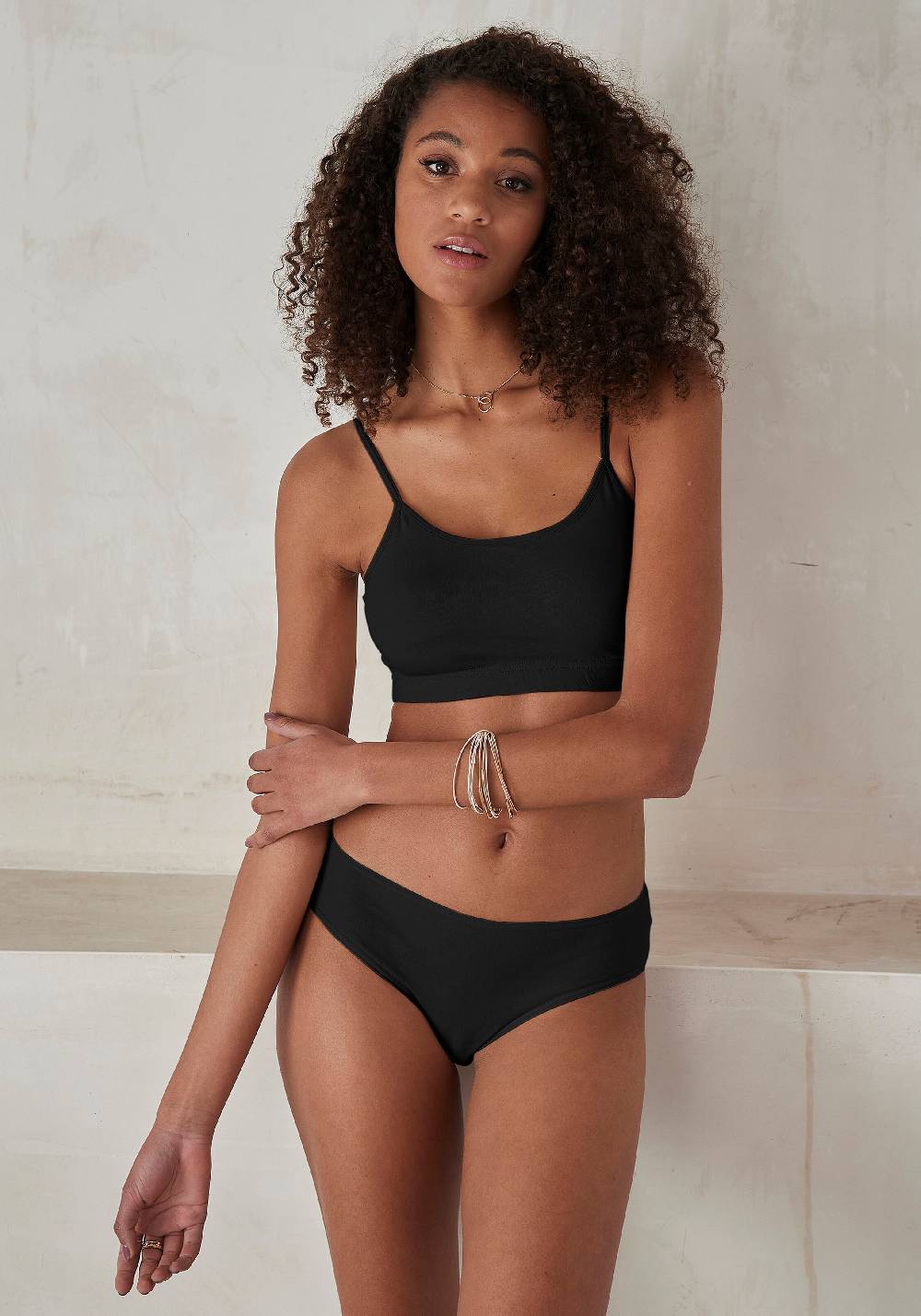 LASCANA Panty in Black Zeitlich begrenztes Angebot
