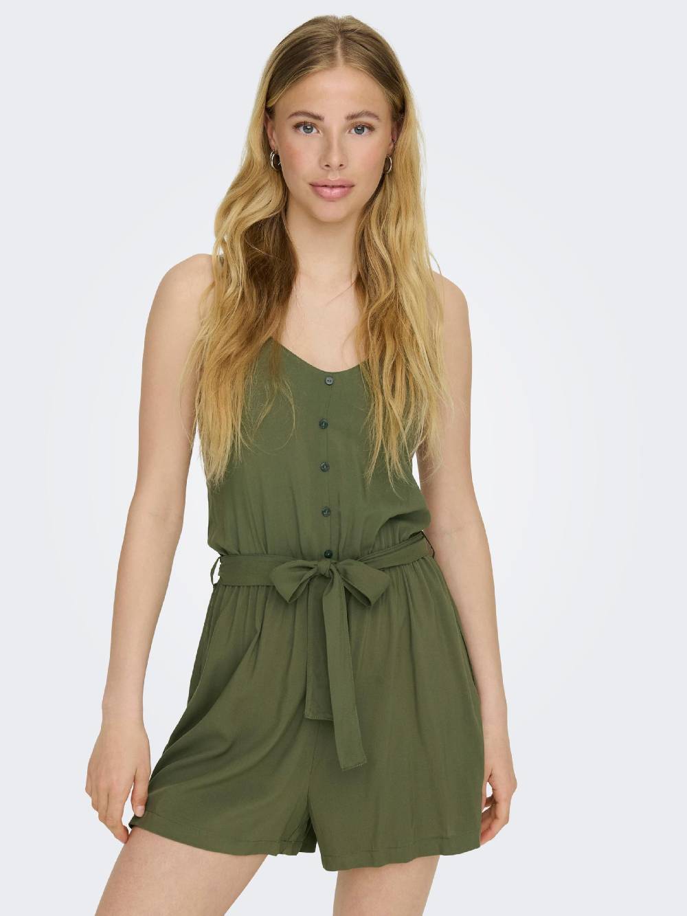 ONLY Jumpsuit 'NOVA' in Olive Bis zu 55% Rabatt