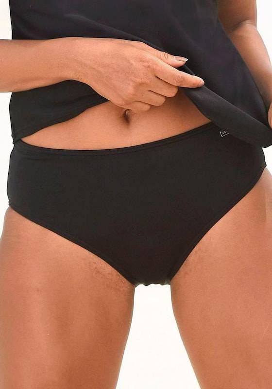 LASCANA Bikini Bottoms in Black zollfrei