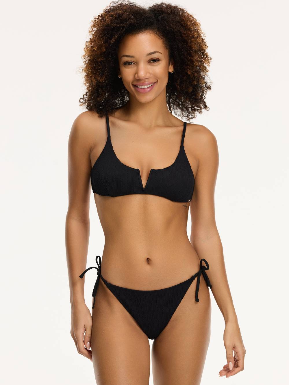 Shiwi Bralette Bikini 'Leah' in Black Schlussverkauf