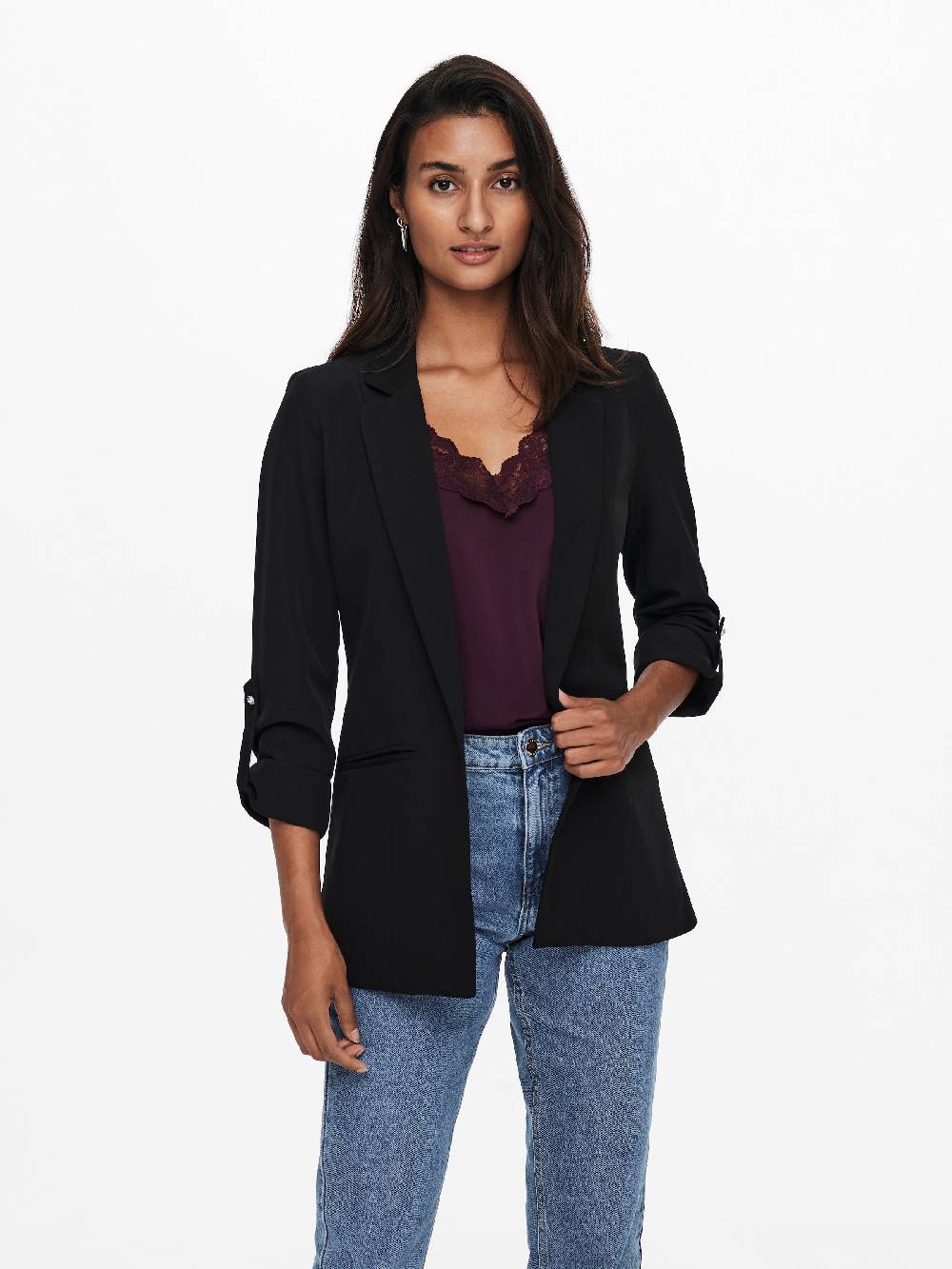 ONLY Blazer 'ONLKayle-Orleen' in Black Online Shopping