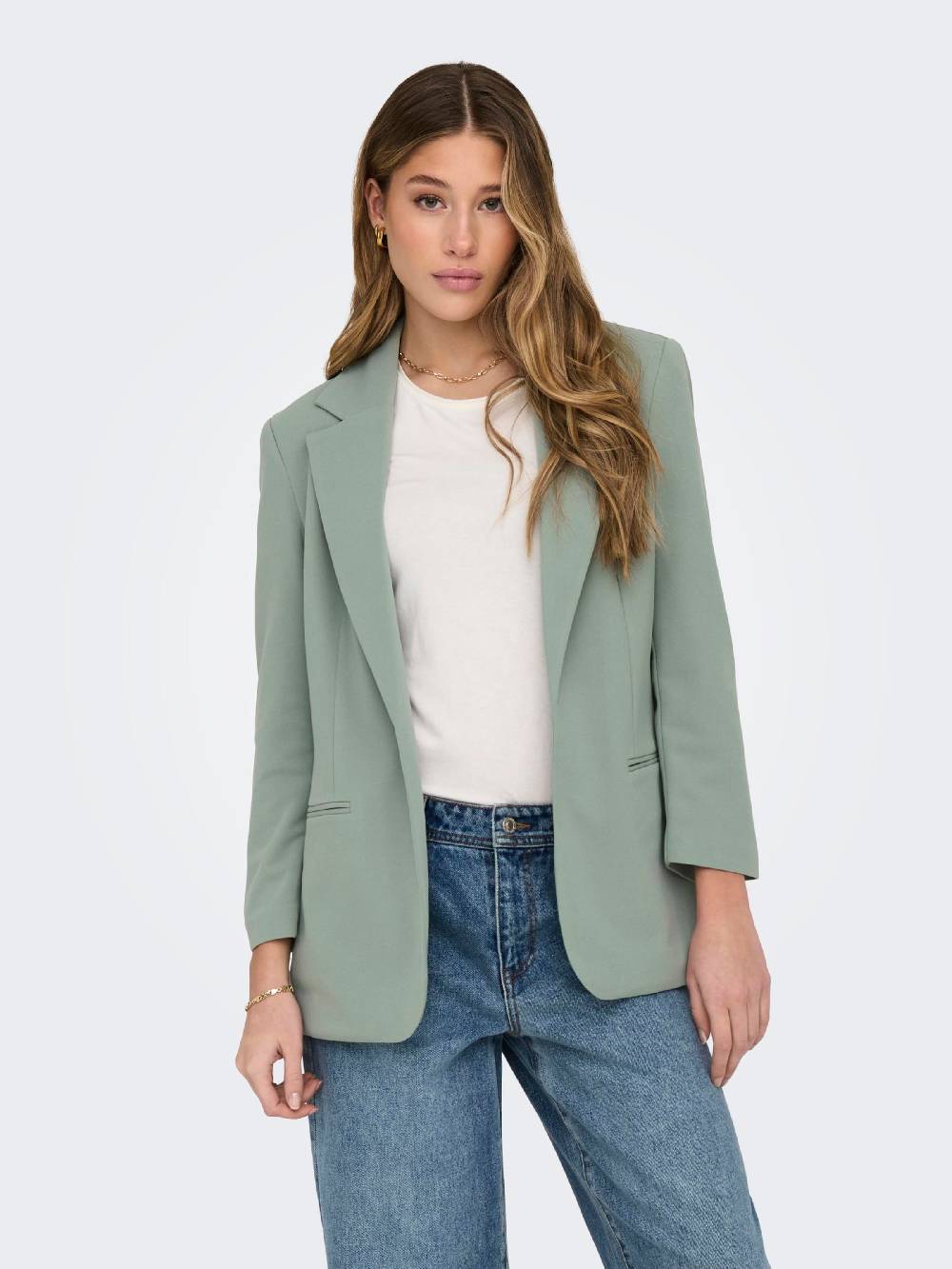 ONLY Blazer in Mint Muttertagsangebot