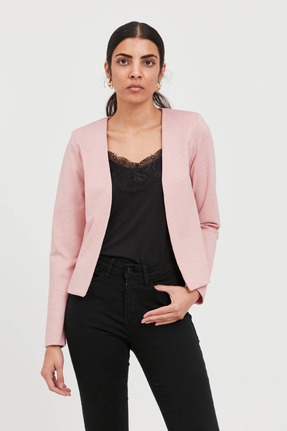 ICHI Blazer 'Kate' in Pink Vatertagsangebot