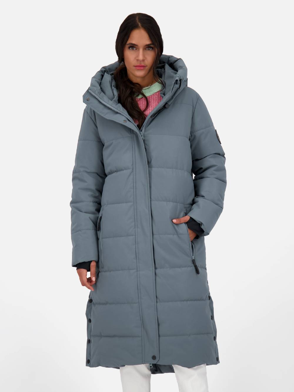 Alife and Kickin Winter Coat 'Katia' in Opal Letzte 3 Tage