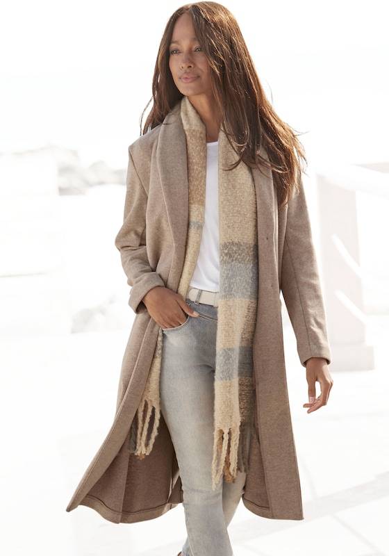 BUFFALO Between-Seasons Coat in Sand JETZT KAUFEN