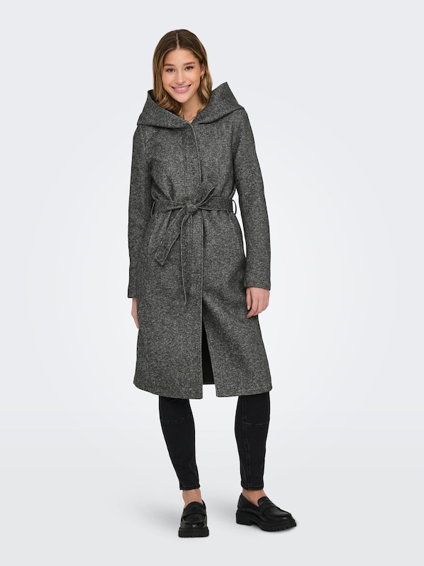 ONLY Between-Seasons Coat 'ONLSedona' in Mottled Grey Speichern exportieren