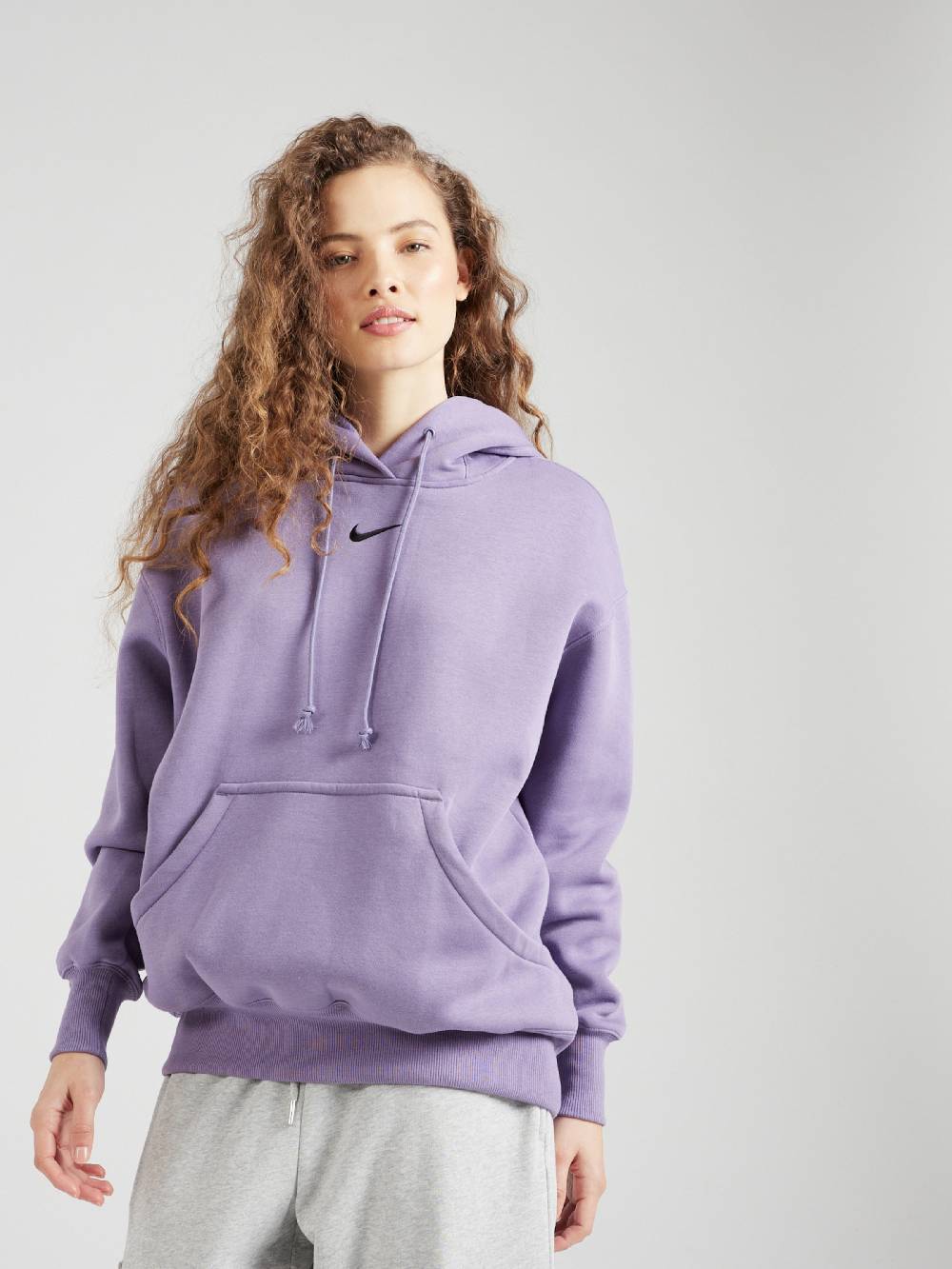 Nike Sportswear Sweatshirt 'Phoenix Fleece' in Purple Fabrikverkauf