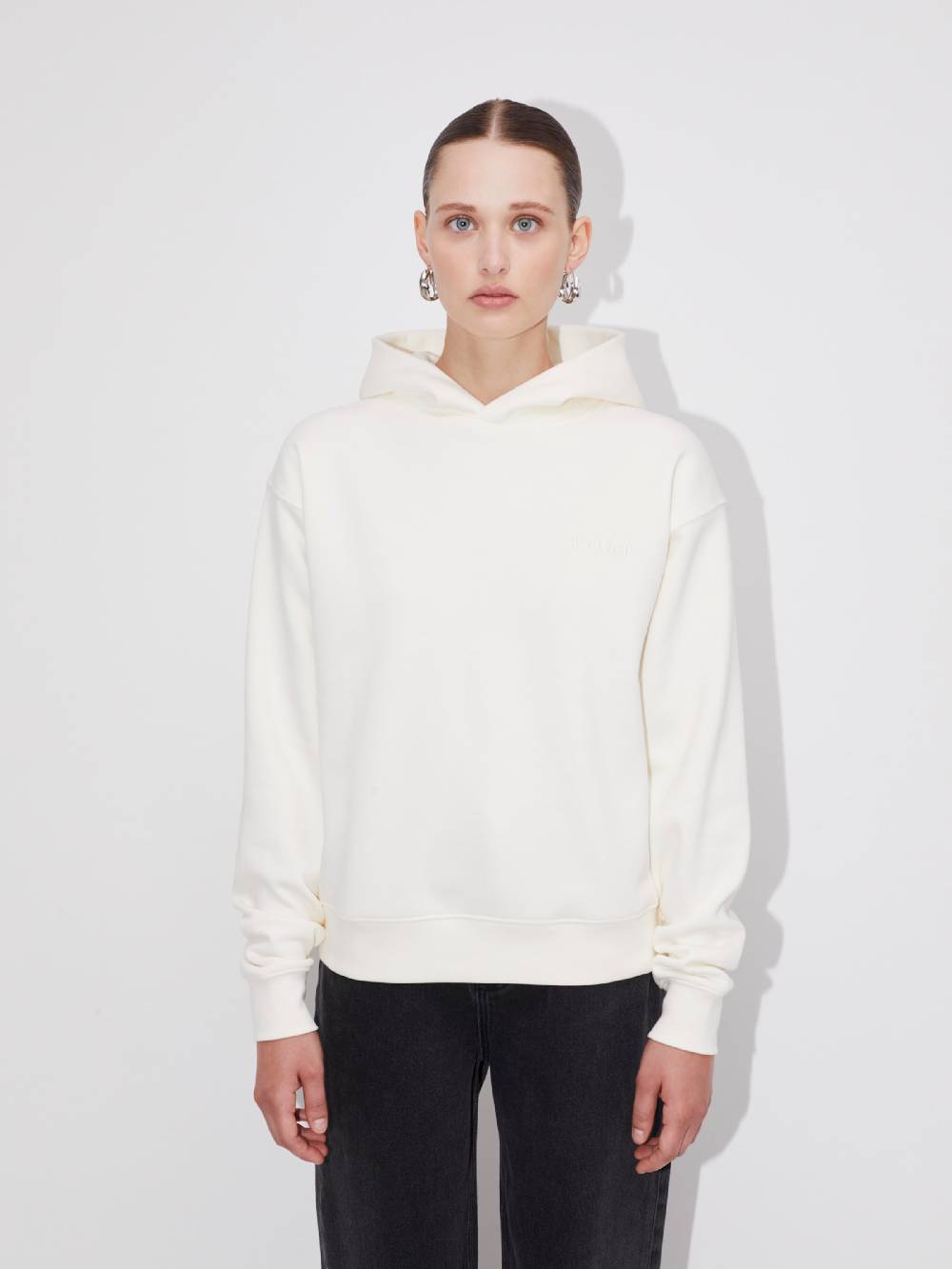 LeGer by Lena Gercke Sweatshirt 'Clarissa' in White Sonderangebot