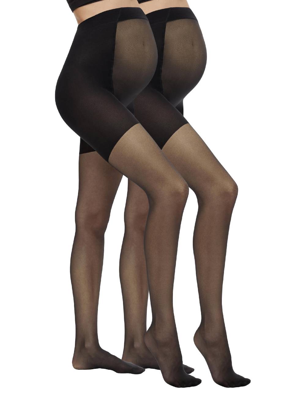 MAMALICIOUS Fine Tights 'Sabrina' in Black Heißer Verkauf