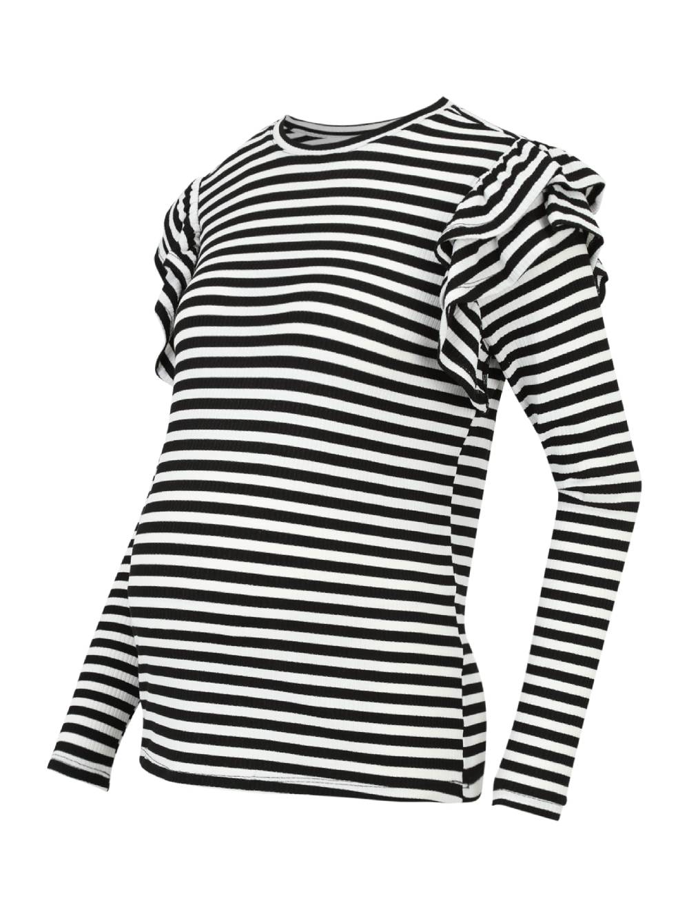Only Maternity Shirt 'OLMEVIE' in Black Zeitlich begrenztes Angebot
