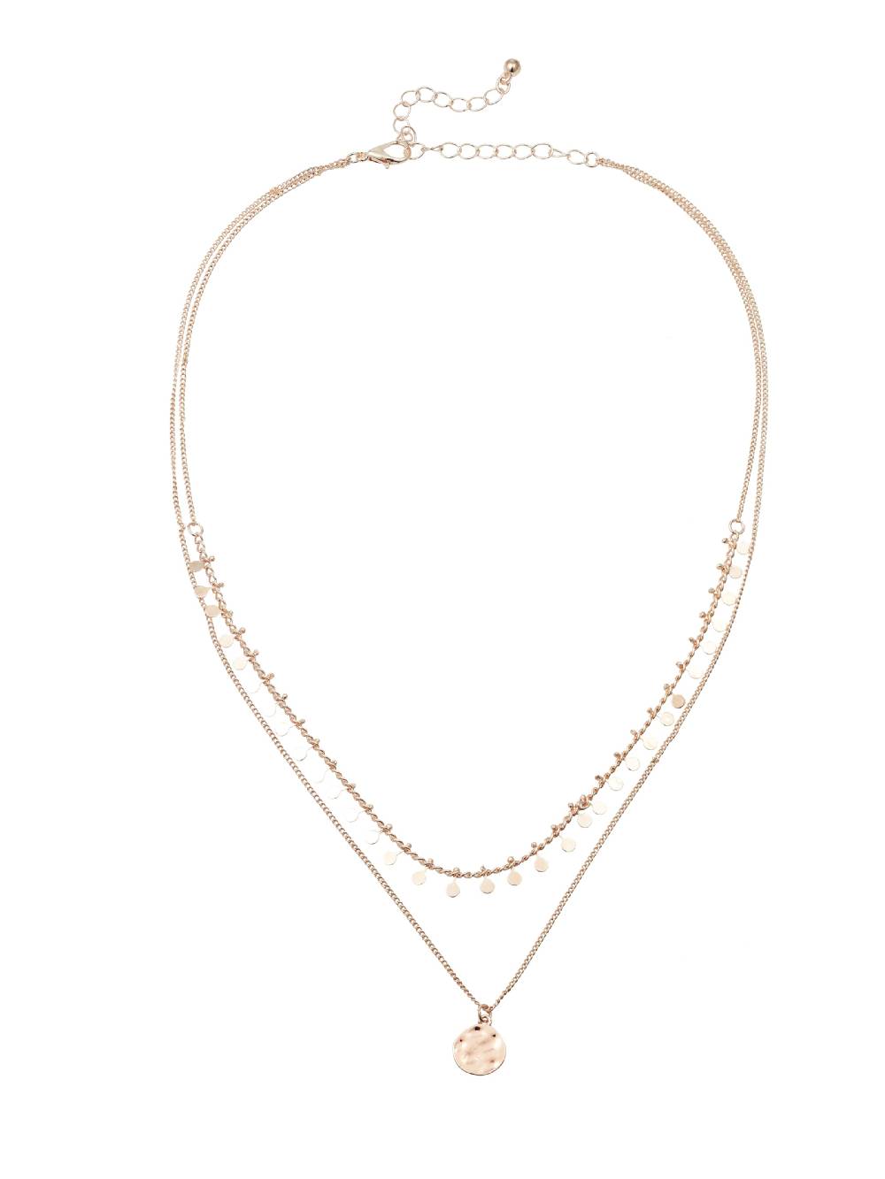ABOUT YOU Necklace 'Theresa' in Rose Gold Letzter Tag