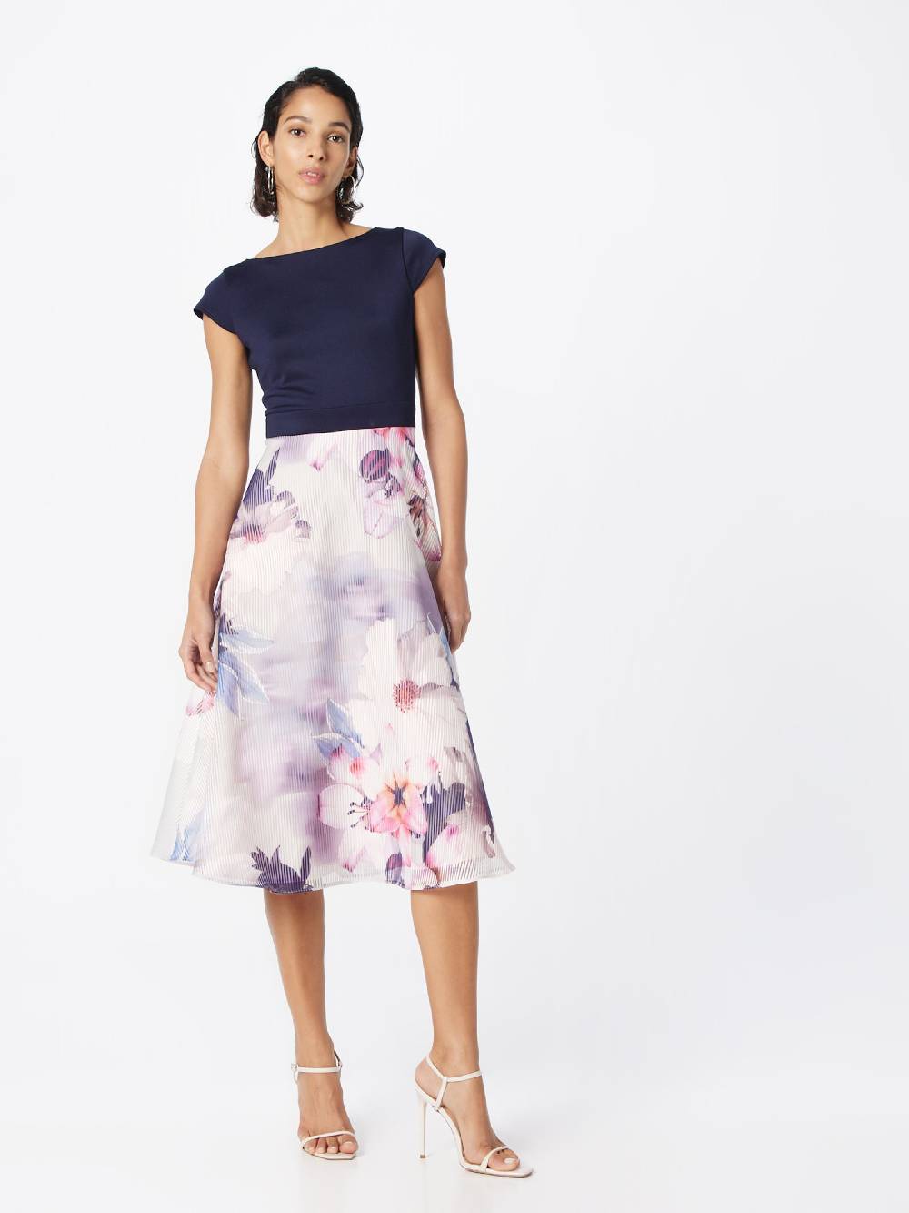 SWING Cocktail Dress in Navy Zeitbegrenzte Promotion