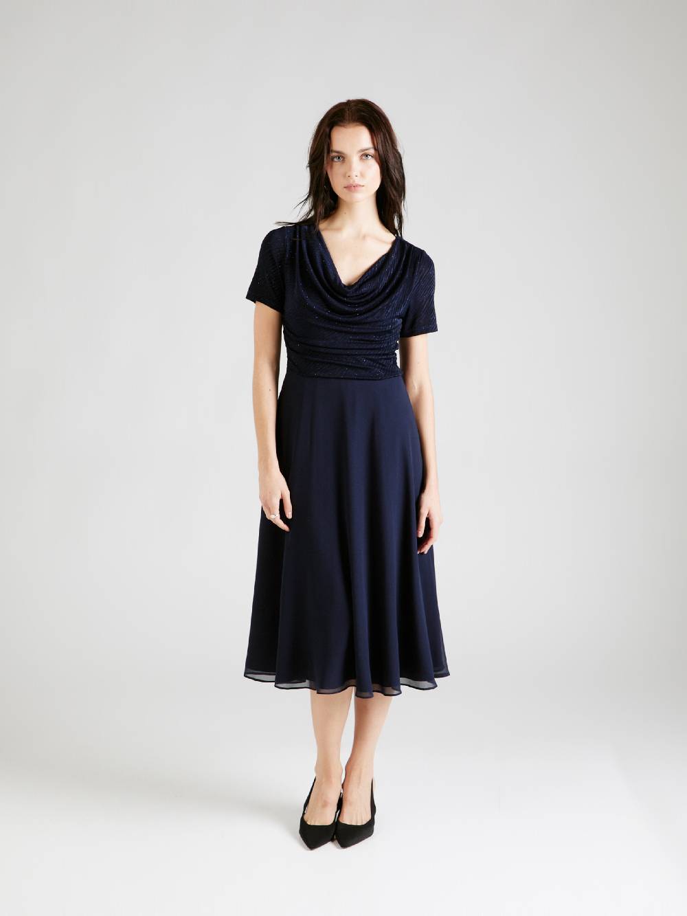 Vera Mont Cocktail Dress in Dark Blue Bis zu 50% Rabatt