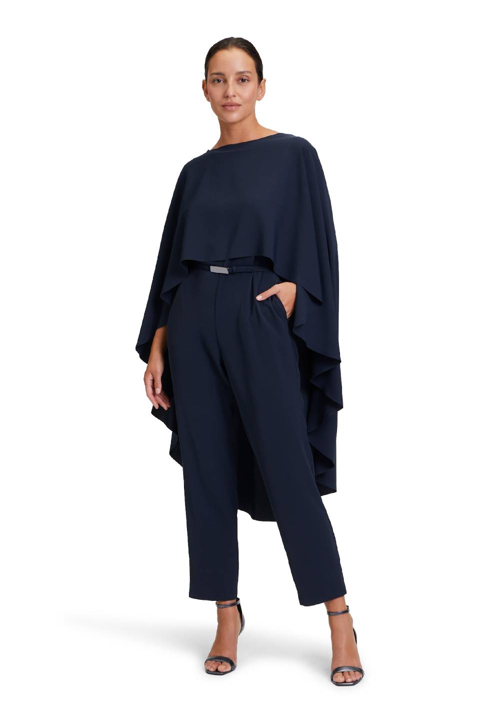 Vera Mont Jumpsuit in Marine Blue Nur für heute