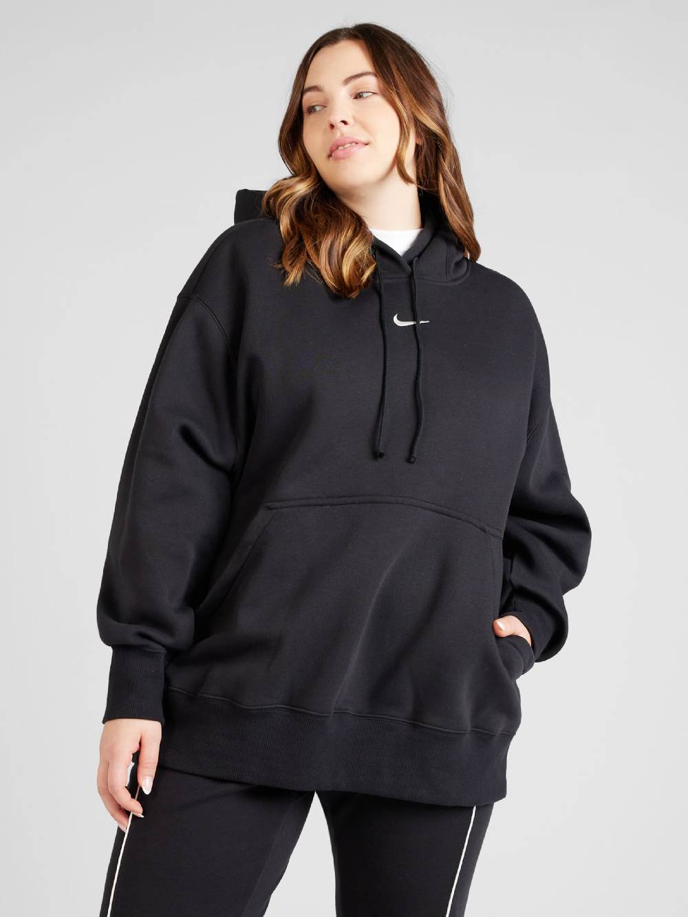 Nike Sportswear Sweatshirt 'Phoenix' in Black Limitierter Zeitrabatt