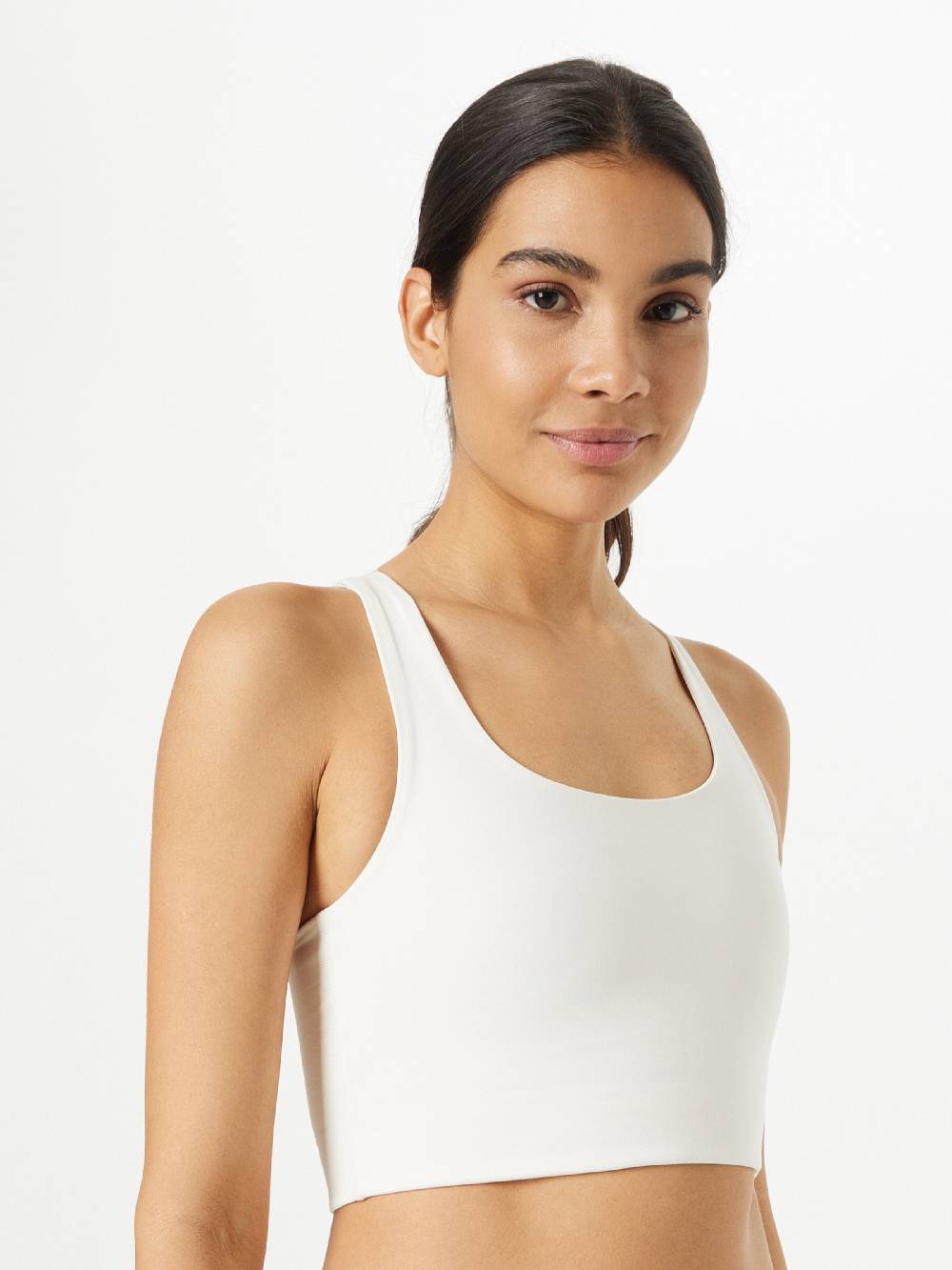 Girlfriend Collective Bralette Sports Bra 'PALOMA' in Cream Letzte 2 Tage