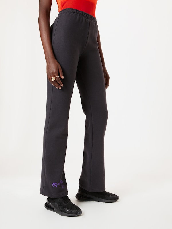 Rebirth Studios Flared Pants 'Peter' in Dark Grey 50% Rabatt für begrenzte Zeit